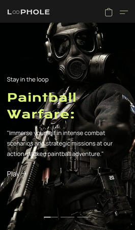 Landing page / website